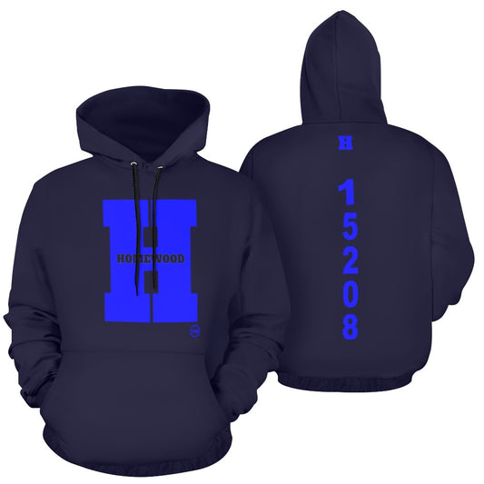 Homewood H Hoodie Blu/Blu