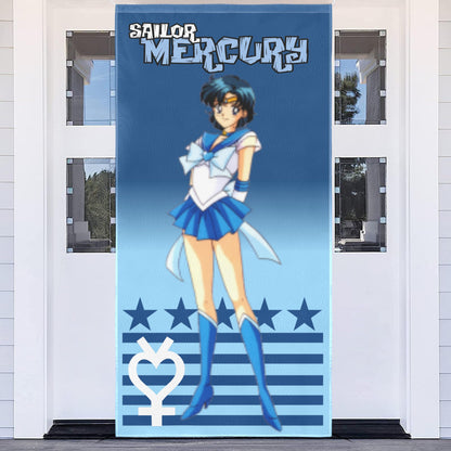 Sailor Mercury Room Banner Door Banner