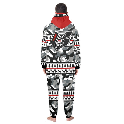 RR Christmas Onesie - Camo/Red