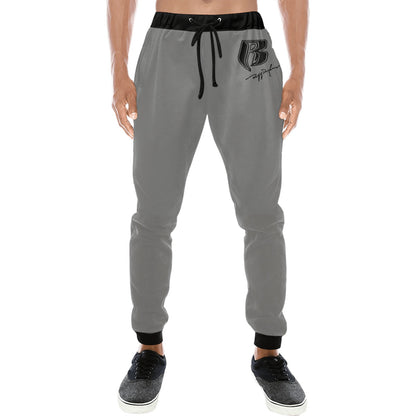 Mens Joggers Gry/Blk RR