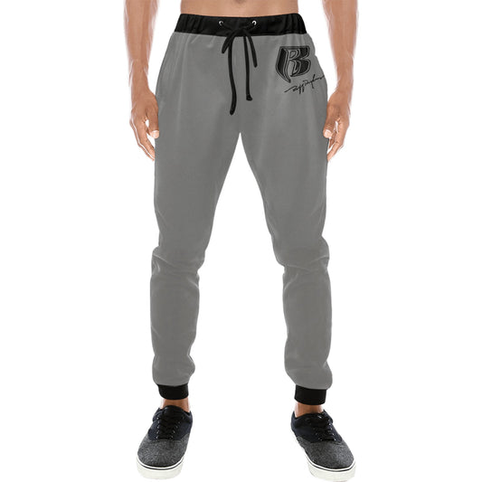 Mens Joggers Gry/Blk RR