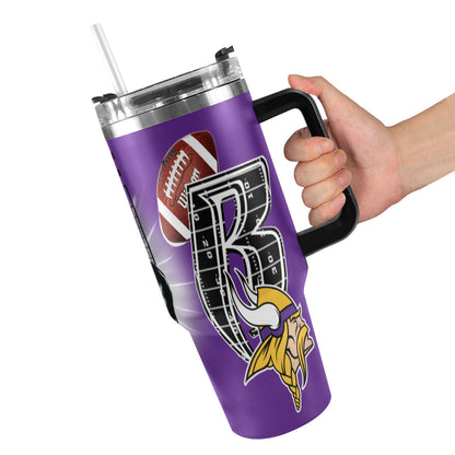 RR VIKINGS 40OZ STAINLESS STEEL TUMBLER 2025