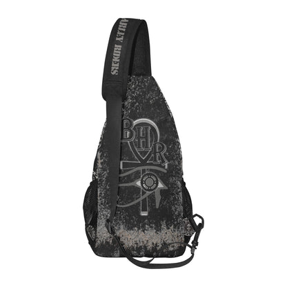 BHR Crossbody Concealment Bag - Bandana Black Woman