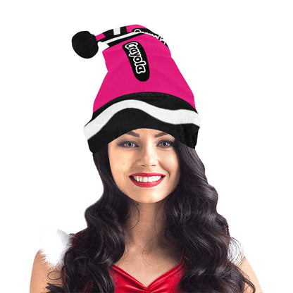 Santa Hat Crayola Pink