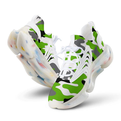 RR Running Shoes- Green Camo