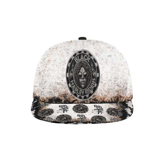 BHR Snapback Hat Cream Bandana - Blk Woman