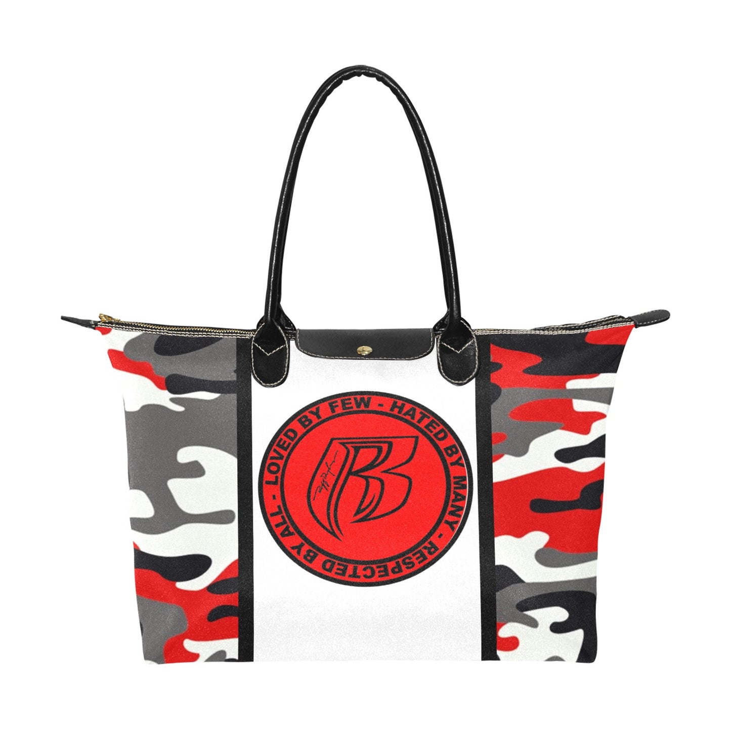 RR Lrg Handbag Red Camo