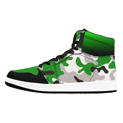 RR Green Camo High Top Sneakers