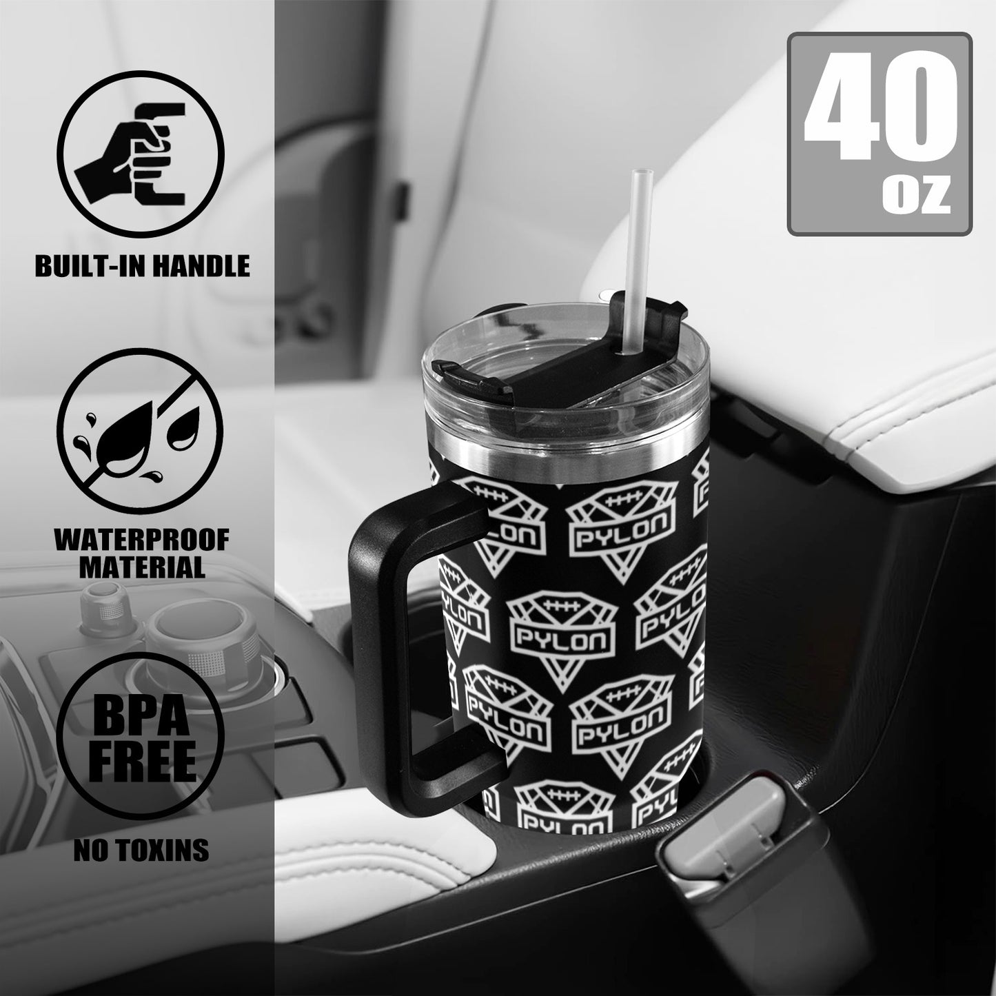 Pylon 40oz Tumbler 2