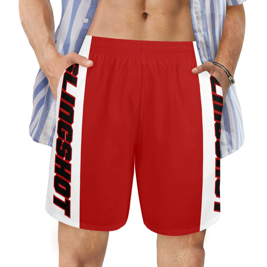 3>2 Mens Slingshot Shorts Red