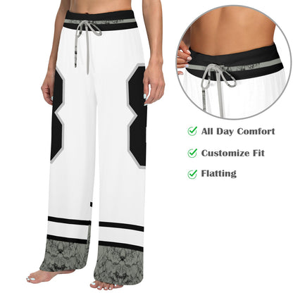 RR 88 Wide Leg Joggers Wht