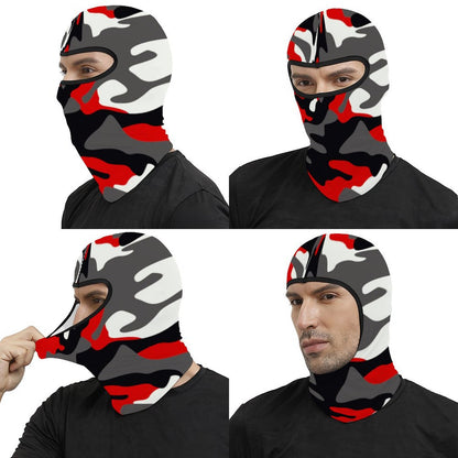 RR Full Mask Red Camo