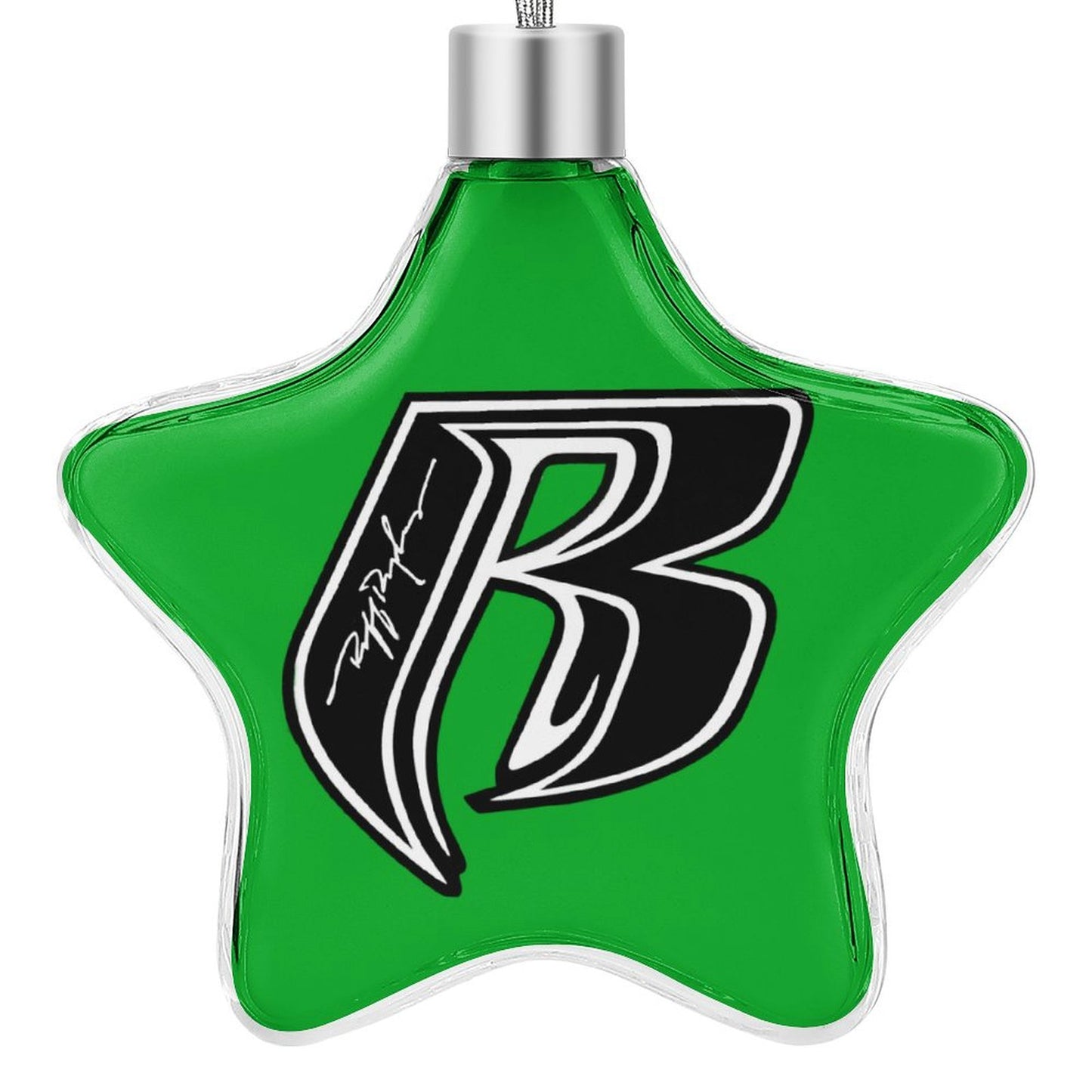 RR Christmas Hanging Star - Green