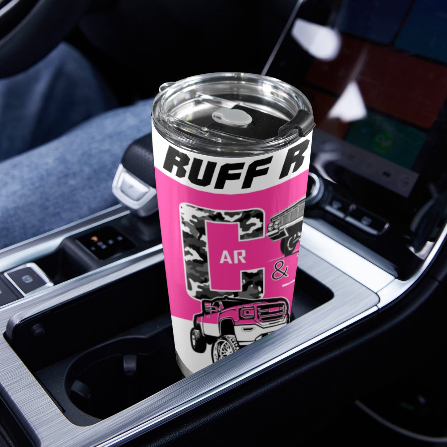 RR Tumbler Car and Truck - Print