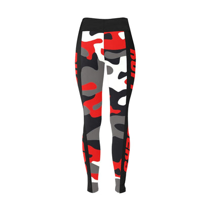 Red Camo Leggings