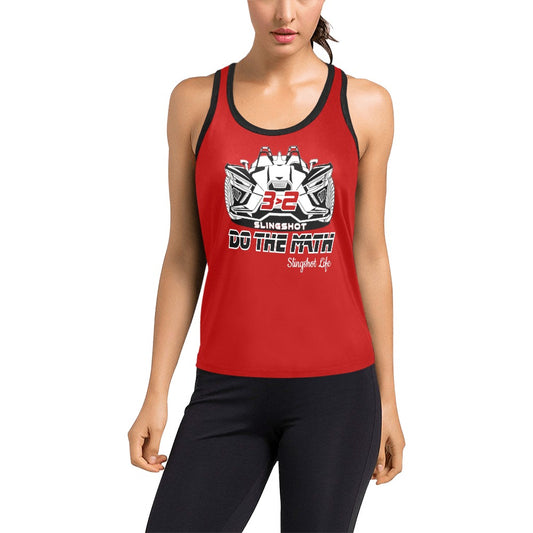 3>2 Womens Tank Slingshot Life Red