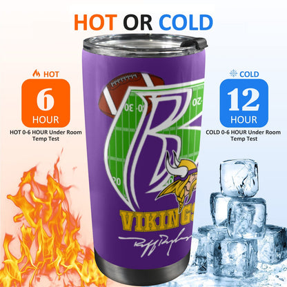 RR Vikings 20oz Mobile Tumbler with Lid 2023