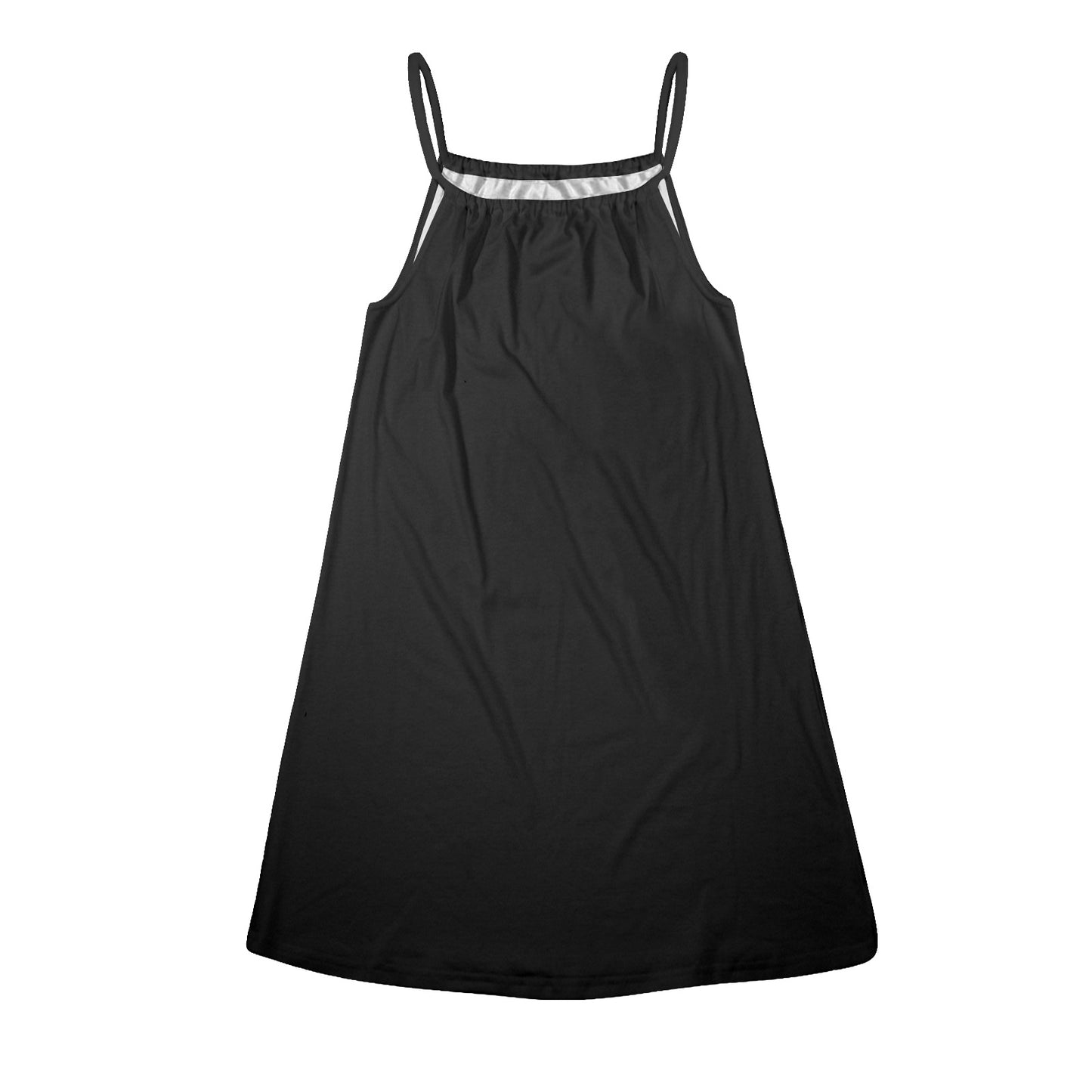 CMR Drawstring Neck Sleeveless Dress