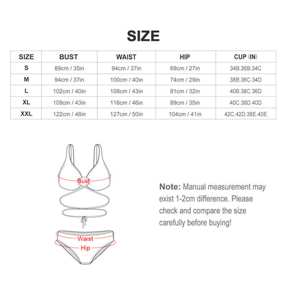 RR Cross Tie Bikini Multi