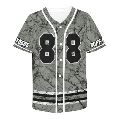 RR Baseball Jersey Stonewash Gray