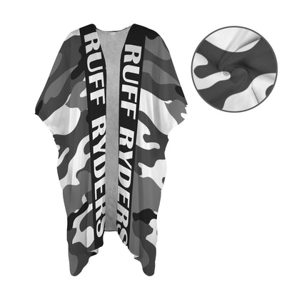 RR Long Cover Up  Camo/Blk/Wht