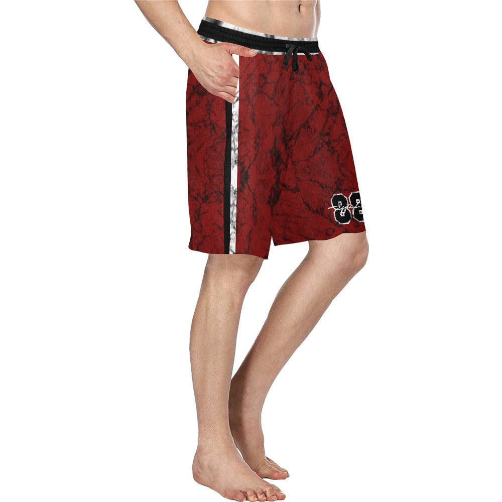 RR Boardshorts Stonewash Red