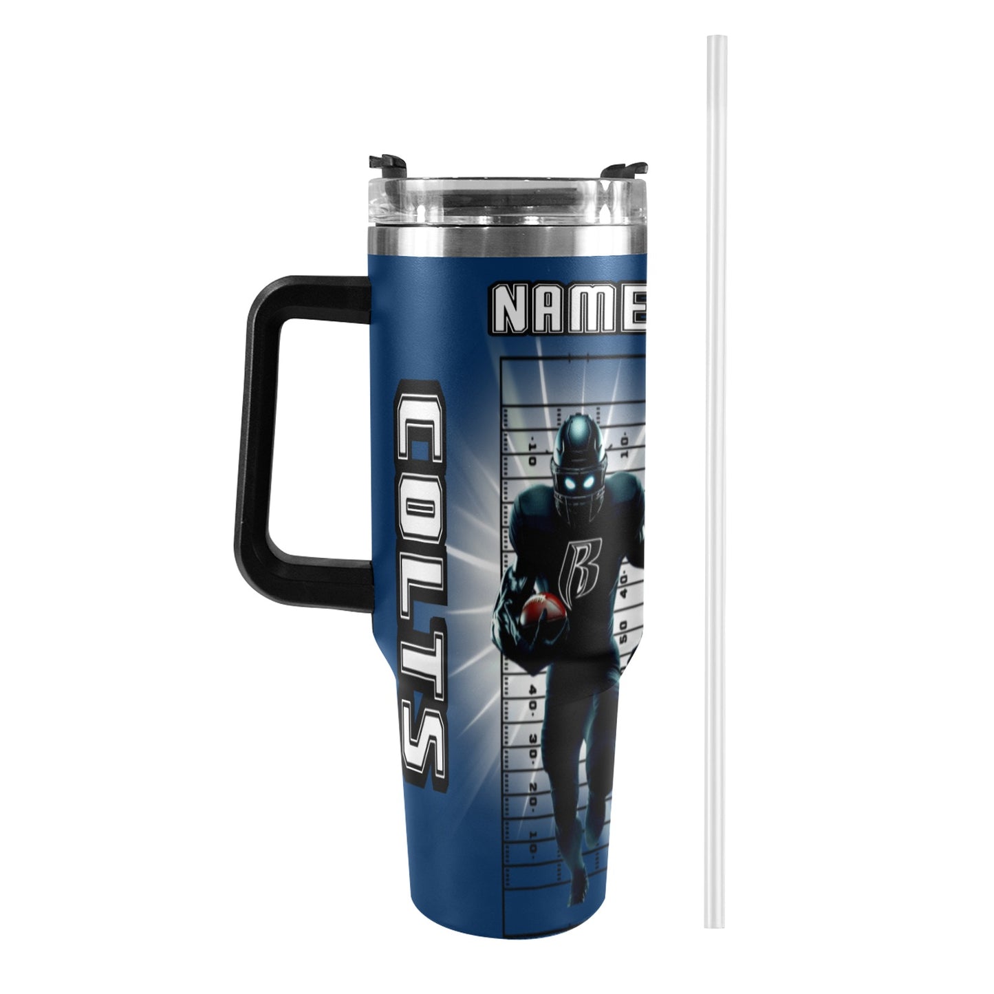 RR COLTS 40OZ STAINLESS STEEL TUMBLER 2025