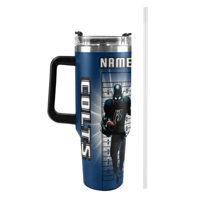 RR COLTS 40OZ STAINLESS STEEL TUMBLER 2025