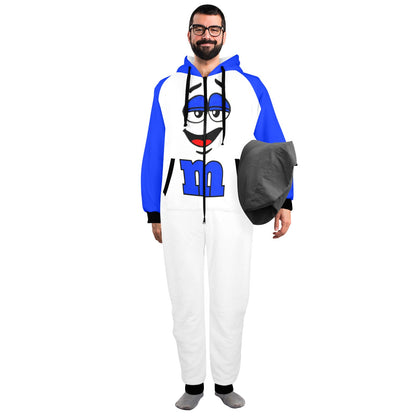 M&M Unisex Onesie Blue