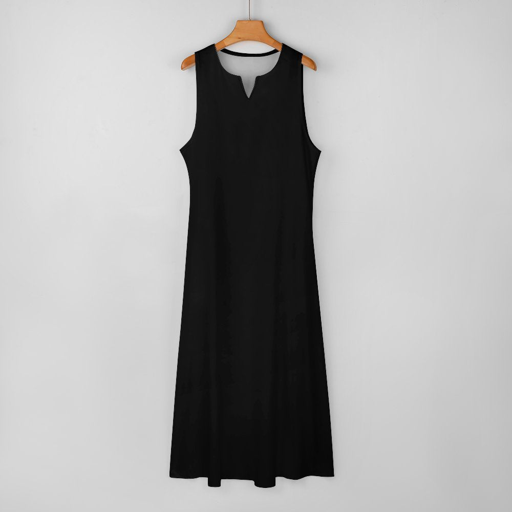 CMR Sleeveless Long Flowy Dress