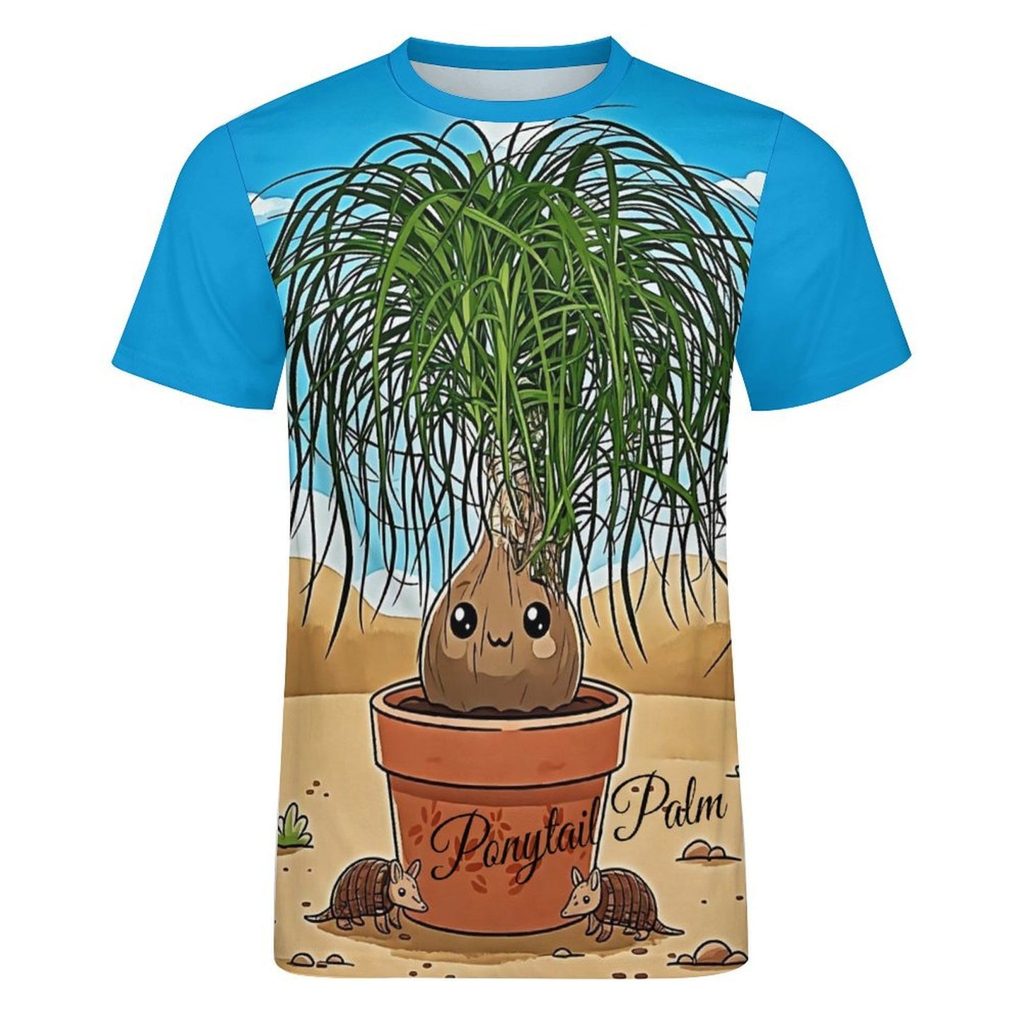 Plant Love Ice Silk Tee - Ponytail Palm