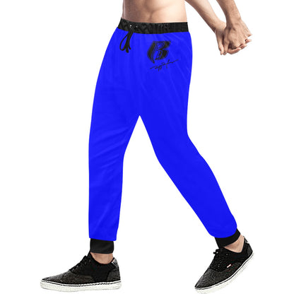 Mens Joggers Blue/Blk RR