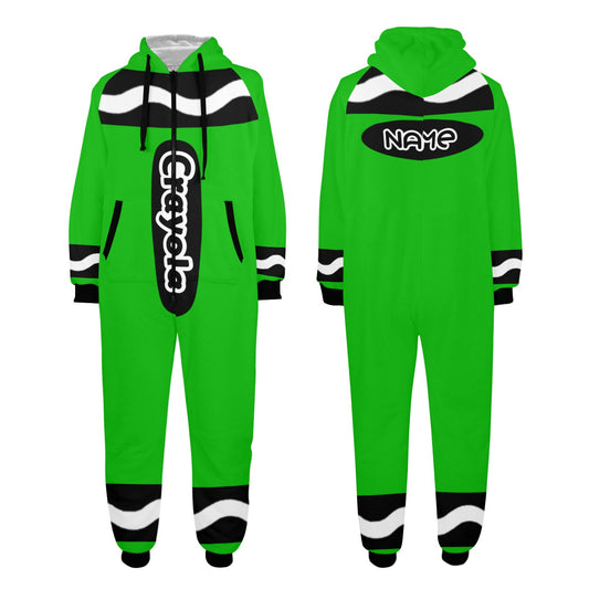 Crayon Unisex Onesie Green