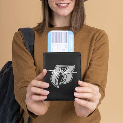 RR Passport Cover Black Travel