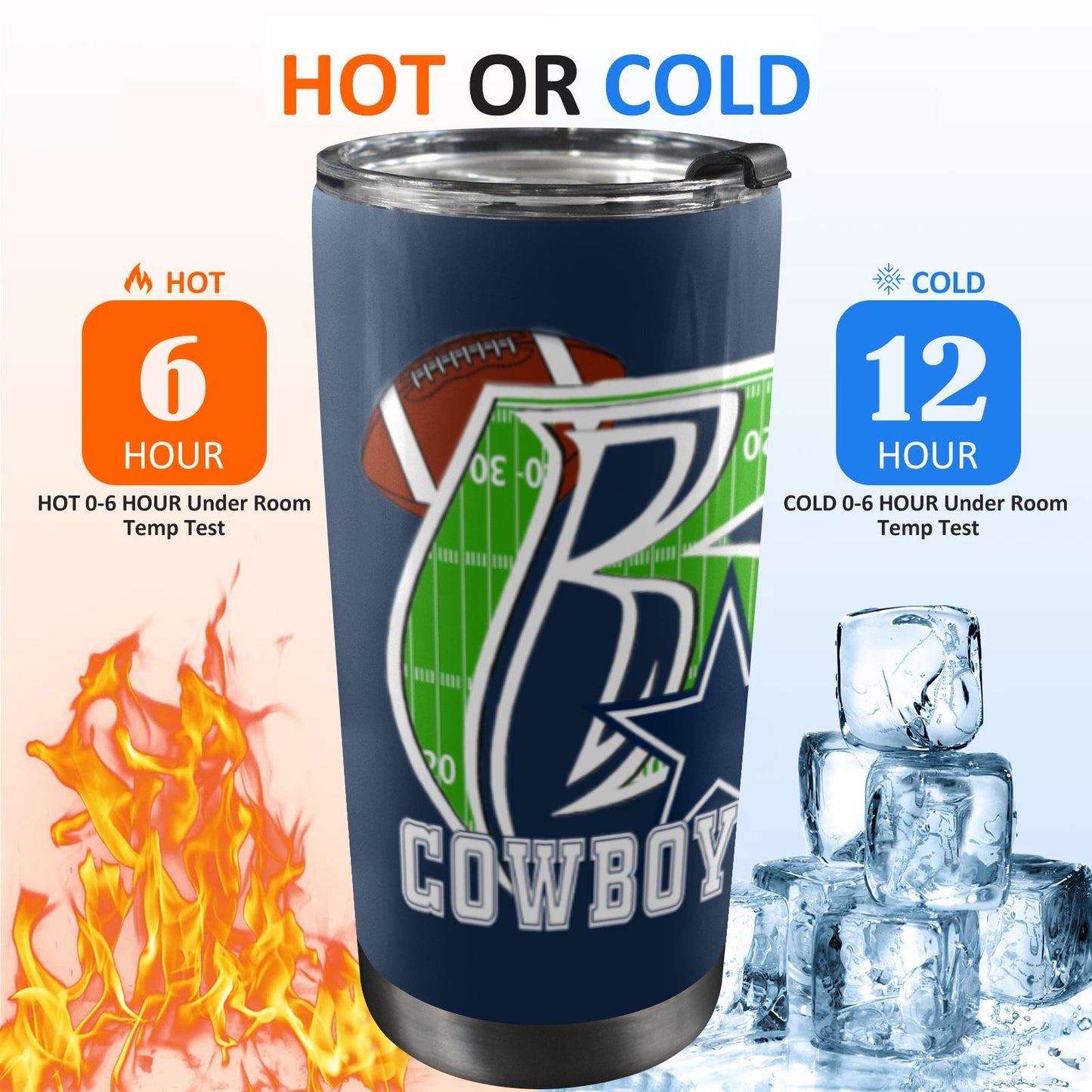 RR Cowboys 20oz Mobile Tumbler 2023