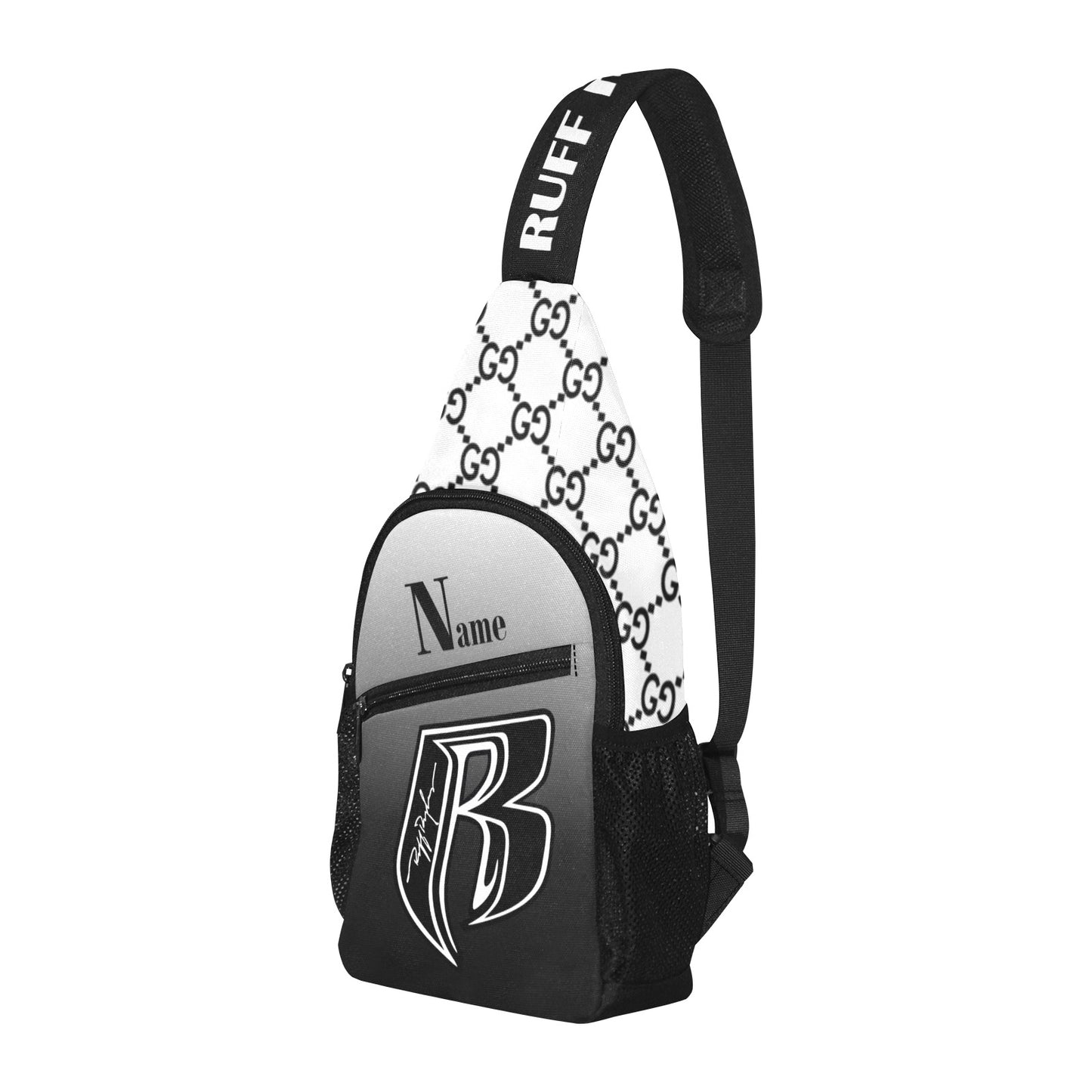 RR Crossbody Bag Guci2 All Over Print Chest Bag (Model 1719)