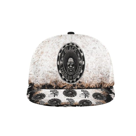 BHR Snapback Hat Cream Bandana - Blk Man