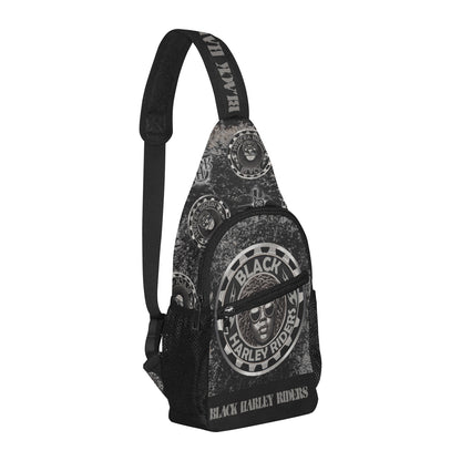 BHR Crossbody Concealment Bag - Bandana Black Woman