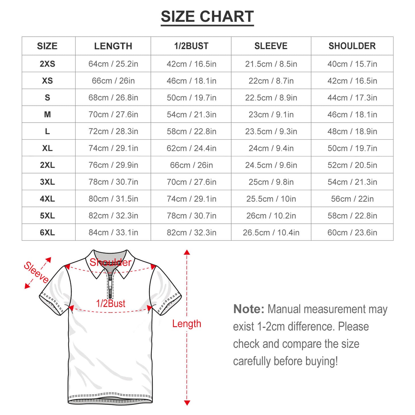 Fort Worth Short Sleeve Zippered Polo