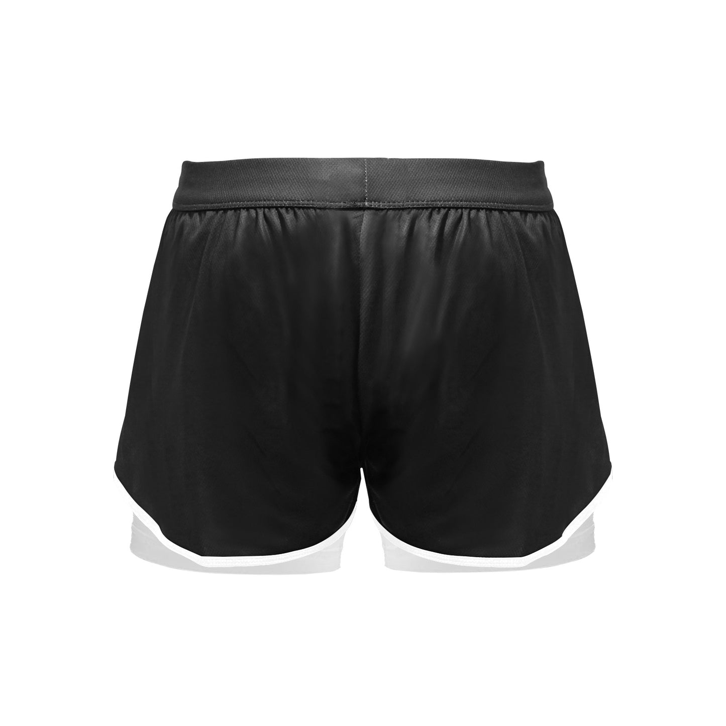 CMR Womens Sports Shorts with Compression Liner