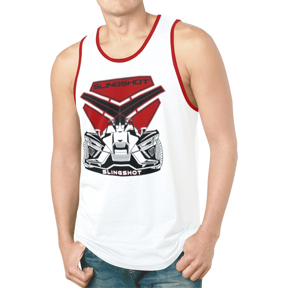 3>2 Mens Tank Red