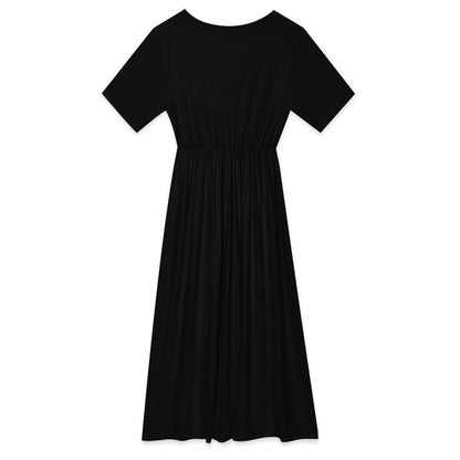 CMR V-Neck Mid Length Dress