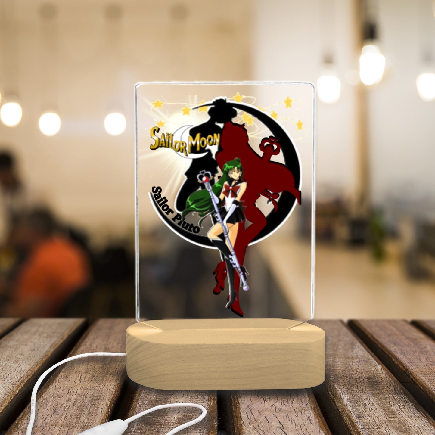 Tom Tom Sailor Pluto 7 Color Acrylic Nightlight 5" x 7.5"