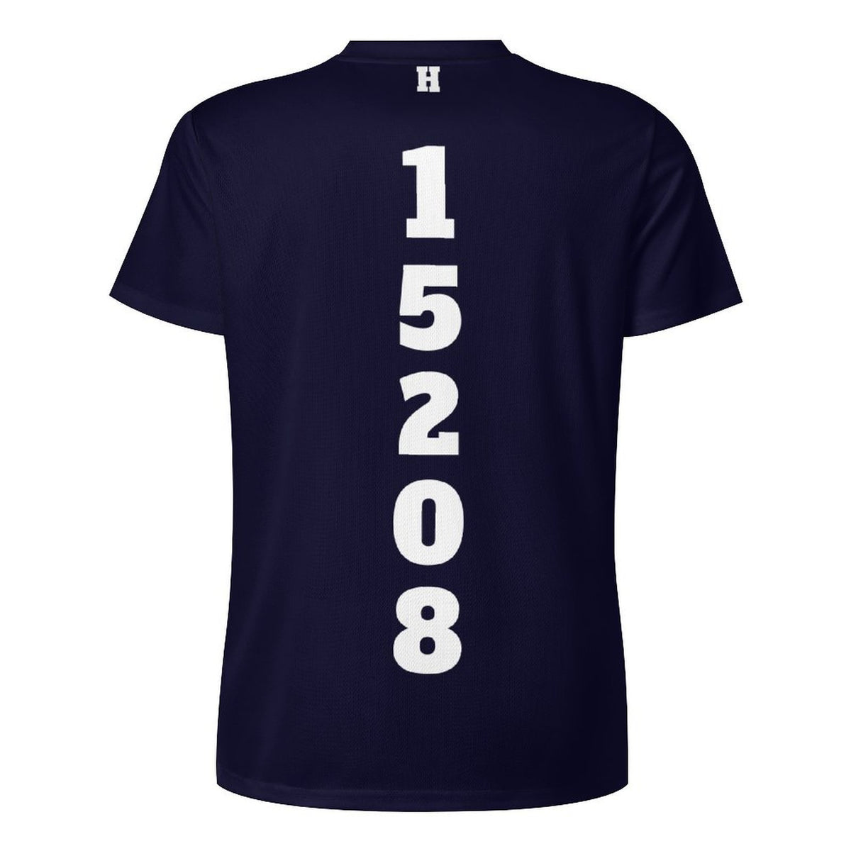 Big H Homewood Ice Silk T-shirt Drk Blu/Wht
