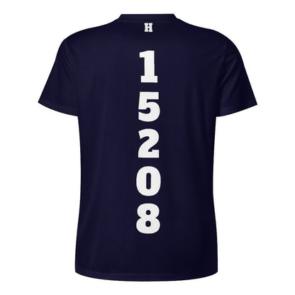 Big H Homewood Ice Silk T-shirt Drk Blu/Wht