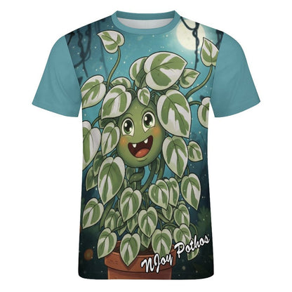 Plant Love Ice Silk Tee - NJoy Pothos