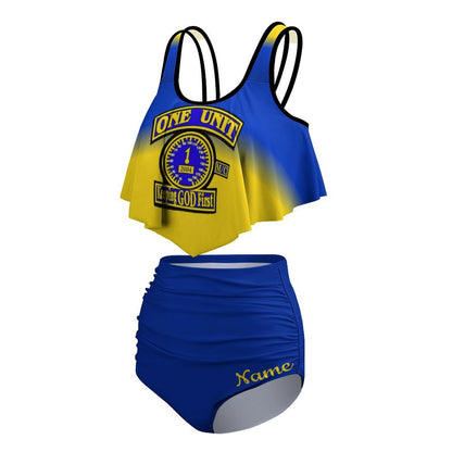 One Unit Two-piece Swimsuit Bikini