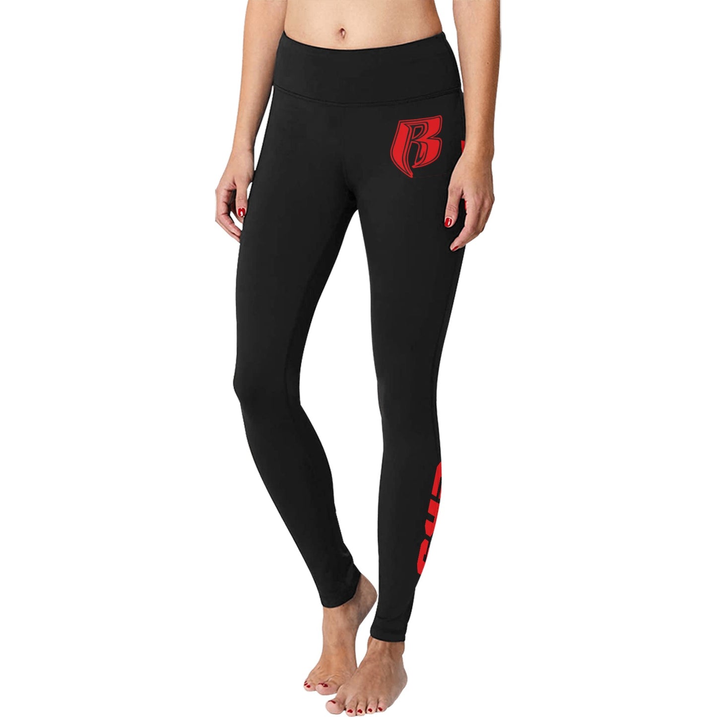 Blk/Red Leggings