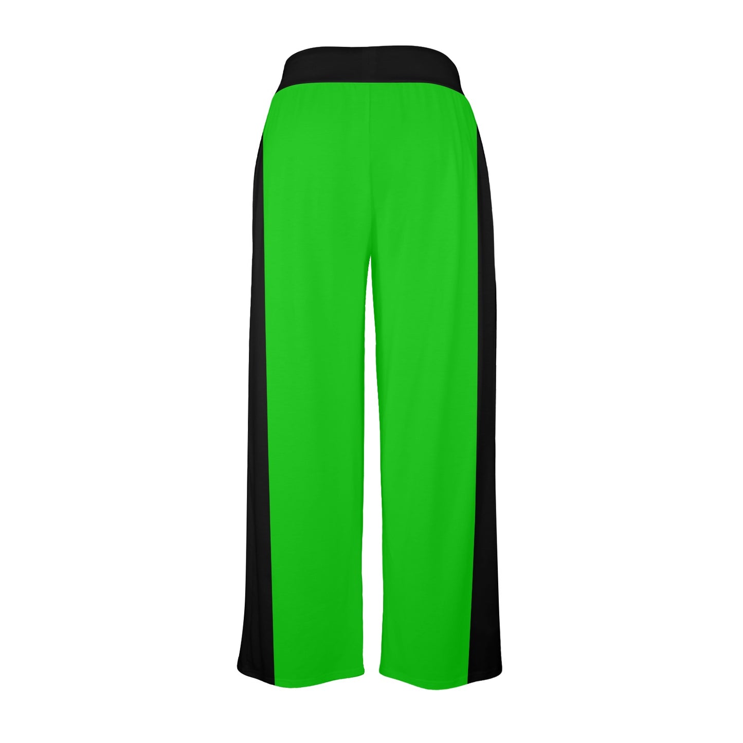 3>2 Womens Wide Leg Pants Green