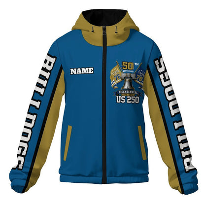 Savannah Bulldogs Hooded Windbreaker Jacket